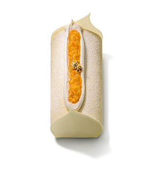 recette Ponthier Corsican Clementine, Passion Fruit  and Vanilla Log PGI Corsican Clementine (Crushed)  