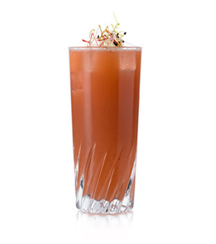 recette Ponthier Rose Swizzle Rhubarbe Rouge Frambosa  