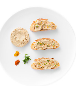 recette Ponthier Chestnut hummus Chestnut  