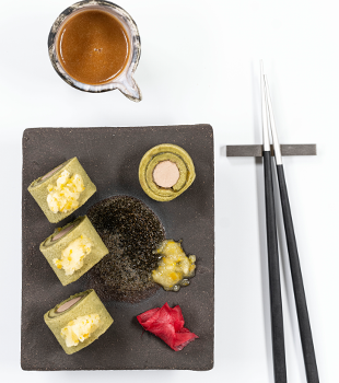 recette Ponthier Maki mit zerkleinerter Yuzu Yuzu  