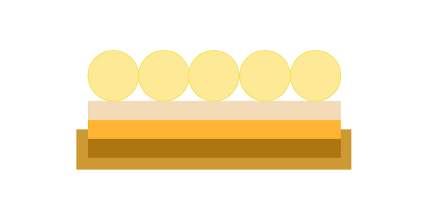 Ponthier - Gâteau à la Mirabelle de Lorraine et amande