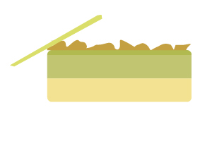 Ponthier - Tarta Streusel de manzana verde Granny Smith